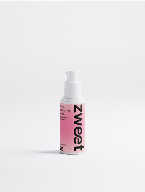 Retinol Alternative Serum de Zweet Cosmetics, sérum facial alternativa al retinol para una rutina de cuidado y renovación de la piel